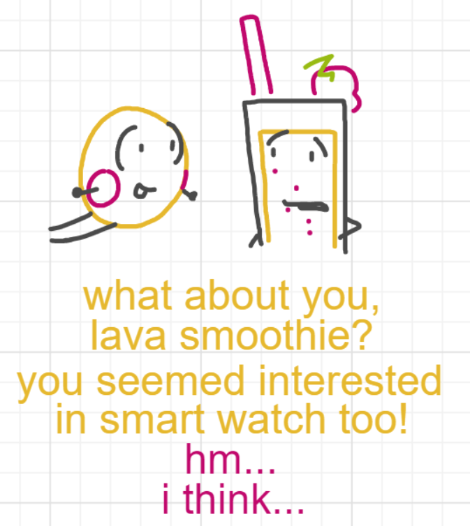 A panel from What's The Point, episode five of the Board Boards object show by Furretwalk/WalkingFurret.